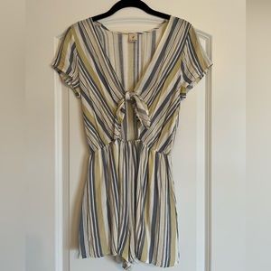 Women’s stripped romper